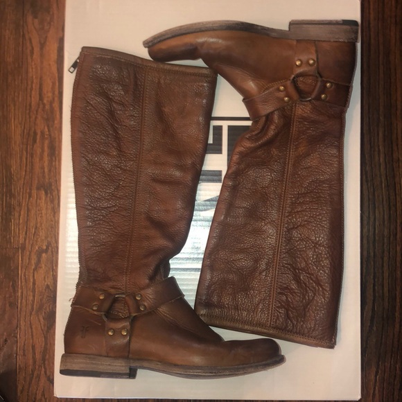 Frye Phillip harness riding boot 6.5 - Picture 3 of 5